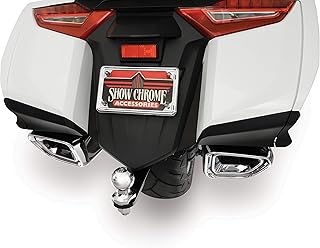 Accessoires chromés (52-931) pour garde-boue arrière de moto honda gold wing 2018+ gl1800