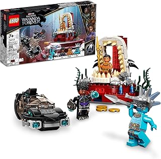 Lego marvel black panther wakanda forever 76213 kit de construction de la salle