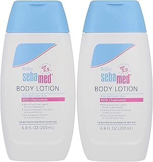 Lotion pour bébé sebamed ph 5,5 hydratant ultra doux recommandé par les dermatologues