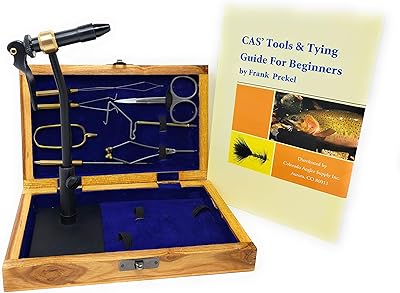 Colorado angler z797 kit standard de montage de mouches en bois étau