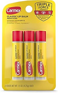 Baume à lèvres hydratant original carmex, 4,2 g (3 pièces)