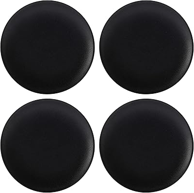 Assiettes à dessert maxwell & williams caviar bord coupé porcelaine noir