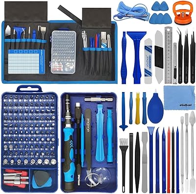 Jeu de tournevis de précision ogodeal 155 en 1 kit d'outils de réparation