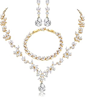 Hadkiss parure de bijoux pour femme, ensemble de bracelets longs, ensemble de bijoux