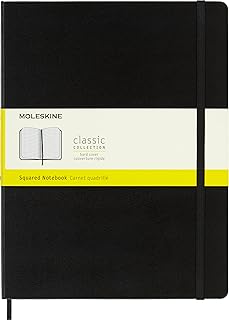 Cahier moleskine classic à couverture rigide xl (75" x 95") design