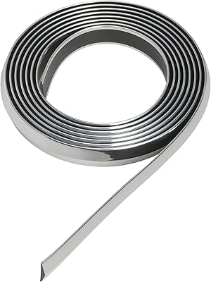 Seiwa mall edge line multi mall 20mm x 3m chrome k343