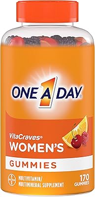 Un par jour de gommes multivitaminées pour femmes, supplément de vitamine a/c/d/e