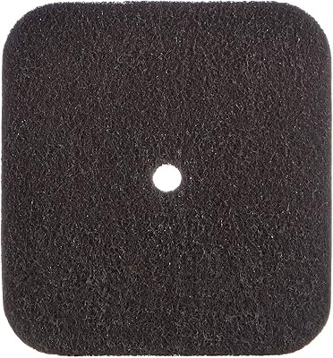 Filtre à charbon de remplacement pour bac à litière catet, 2 pièces, blanc/noir