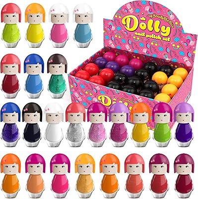 Ensemble de vernis à ongles dolly de 24 flacons tendance en forme