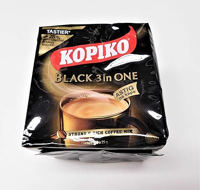 Mélange de café noir kopico 3 en 1 10 x 25g