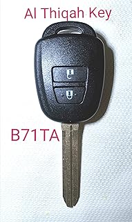 Clé de voiture de remplacement pour toyota rav 4 2014 2015 avec puce