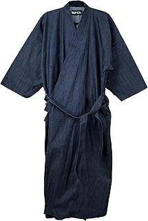 Robe kimono traditionnelle japonaise yukata fabriquée au japon manteau en denim haori