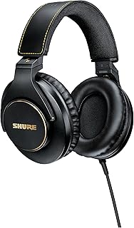 Casque de studio professionnel sure srh840a, excellent confort, basses riches, basses précises, son