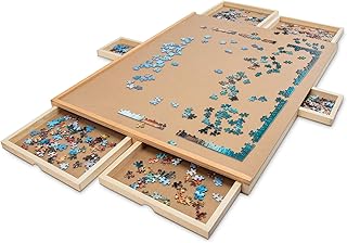 Plaque de puzzle skymall de 1 500 pièces | table en bois qualité