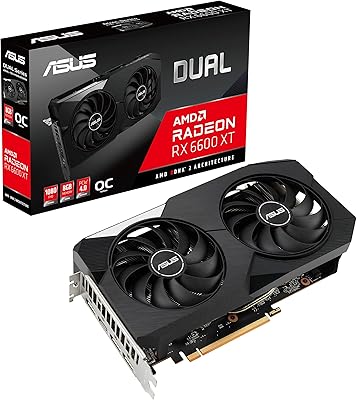 Carte graphique asus dual radeontm rx 6600 xt oc edition 8 go gddr6