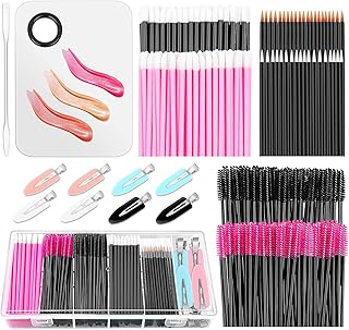 Ensemble d'applicateurs de maquillage jetables, palette de mélange de maquillage shink avec spatule