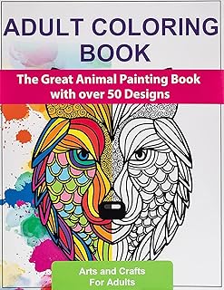 Livres de coloriage pour adultes : le grand livre de peinture animalière avec plus de 50 motifs - soulagement du stress et relaxation - édition anglaise. Transformez votre façon de consommer avec Diaytar Sénégal