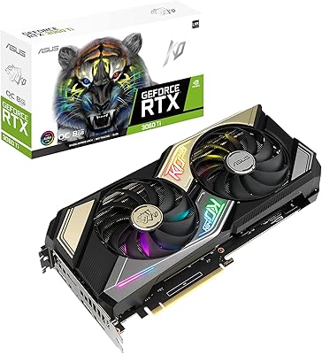 Carte graphique de jeu asus ko nvidia geforce rtx 3060 ti v2 oc