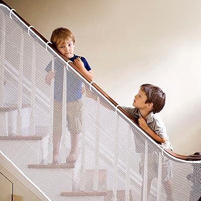 Filet de sécurité dabuza pour enfants et animaux domestiques, filet de sécurité transparent