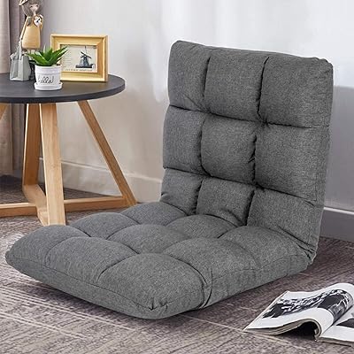 Chaise longue réglable et pliable movish avec dossier haut pour salon intérieur