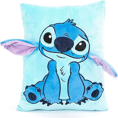 Oreiller en peluche jay franco disney lilo & stitch - oreiller de lit