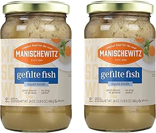 Bouillon de poisson liquide manischewitz gefilte casher pour pâque 24 oz