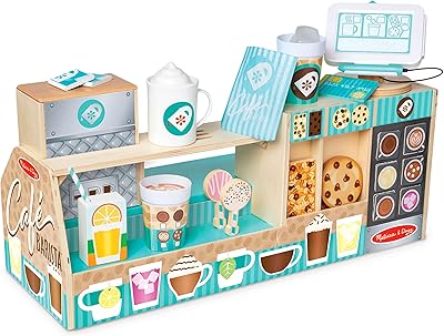 Jouet en bois melissa & doug cafe barista | jouet en bois