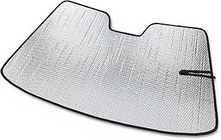Pare-soleil de pare-brise avant autotech park compatible avec lincoln aviator 2020-2021, pare-soleil