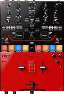 Pioneer dj mixer djm-s5 mélangeur audio 2 canaux pour serato dj