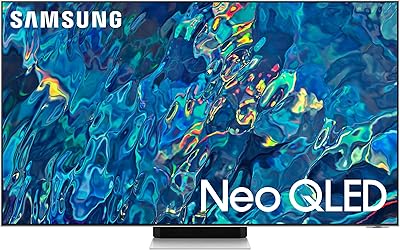 Téléviseur intelligent samsung, neo qled 4k, qn95b, 65 pouces, argent brillant, 2022, 32x