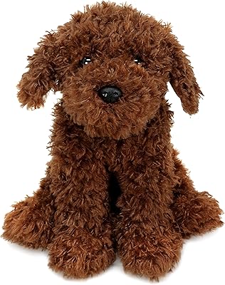 Poupée caniche en peluche fia heart laurel le labradoodle 23 cm de tigertail