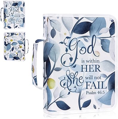 Couverture de la bible pour femme, support de bible, sac de rangement