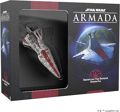 Ensemble d'extension star wars armada venator class destroyer | jeu de combat-stratégie miniature