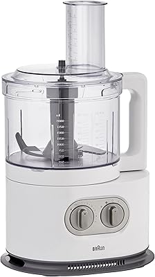 Robot culinaire braun fp5160wh identity collection (non compatible avec les états-unis), 220 volts