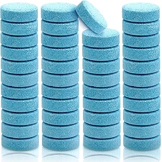 100 comprimés de lavage de pare-brise de voiture et comprimés effervescents solides concentrés pour nettoyer les essuie-glaces de voiture, les tablettes, les vitres, les pare-brise, les voitures, la cuisine et la maison. Diaytar : Qualité professionnelle, prix grand public