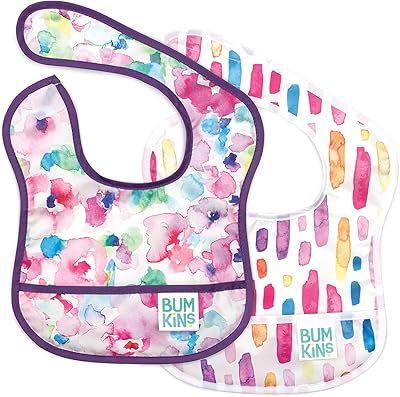 Avec un balai pour débutants bavoir bébé pour nourrissons tissu imperméable convient aux