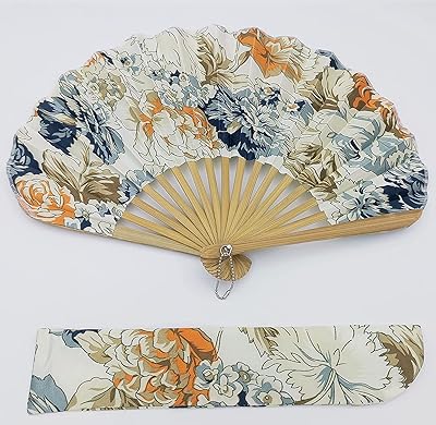 Éventails pliants classiques, éventails à main, éventails chinois en bambou avec pompon pour cadeaux d'anniversaire, fêtes costumées, mariages et décoration. Diaytar : Votre source de bonnes affaires en ligne