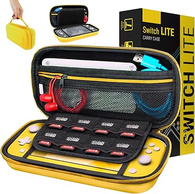 Étui de transport orzly nintendo switch lite - sac de voyage portable avec rangement pour jeux et accessoires switch lite. Diaytar Sénégal : Le choix, la qualité, l'économie réunis