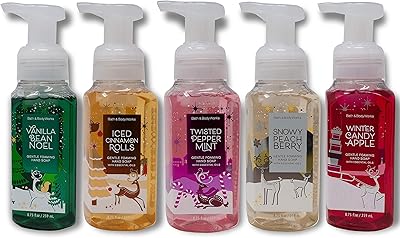 Savon moussant doux pour les mains bath & body works (lot de 5)