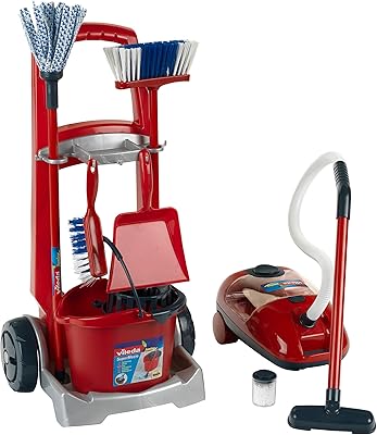 Aspirateur sur roues theo clean 6742 de vileda avec de nombreux accessoires, aspirateur