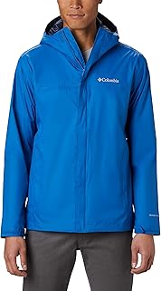 Veste de pluie imperméable columbia ii pour hommes (paquet de 1), gris nimbus