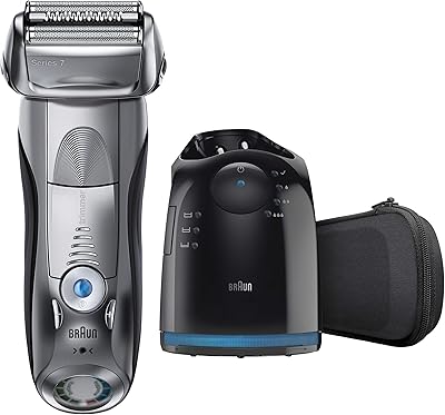 Braun series 7 rasoir électrique 790cc avec tondeuse de précision rasoir en métal