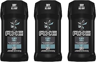 Bâton déodorant antisudorifique ax black chill 79 ml (paquet de 3)