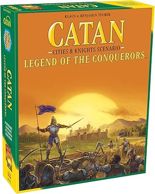 Jeu de société katan légende des conquérants scénario pour les villes