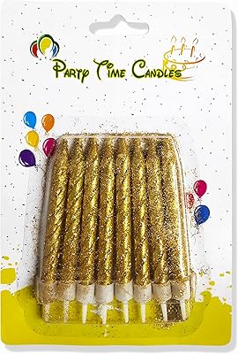 Party time - 8 pièces de décorations de gâteau pour anniversaire, mariage, fête