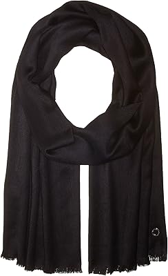 Écharpe en laine pashmina pour femme avec logo imprimé "ck" de calvin klein