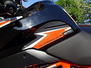 Autocollant de réservoir de moto 3d latéral de protection compatible avec ktm 1290