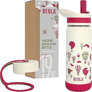 Bouteille d'eau biola kids 410 ml et 550 ml en acier inoxydable 18/8