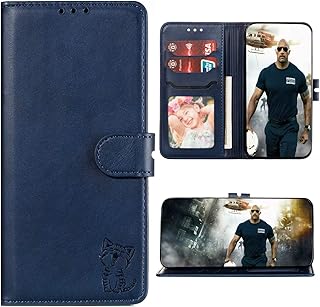 Étui à rabat en cuir huawei nova 3e avec porte-cartes tpu et tpu
