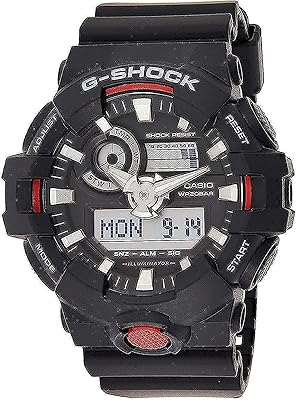 Montre analogique-numérique g-shock pour homme avec cadran en résine ga-700-1adr